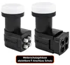 Opticum RED Quad LNB 03H 0,1 dB für 4 Teilnehmer 4K UHD Produktbild-Vorschau 5