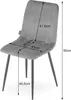 1er | 2er | 4er Set Polsterstuhl Esszimmerstuhl Stuhl Produktbild-Vorschau 7