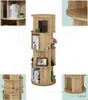 Étagère pivotante Relaxdays, 20 compartiments, H x P : 137 Voir les images du produit 5