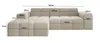 A diagram showing the dimensions of a sectional sofa. Produktbild-Vorschau