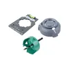 Three different tools for drywall work are arranged on a white background. Produktbild-Vorschau