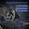 E-Bike MTB, Pannensichere Reifen 26 Zoll, Rostfreie Produktbild-Vorschau 11