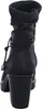 A single black boot shown from the back. Voir les images du produit