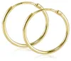 MATERIA Damen Creolen 585 Gold Ohrringe 17mm Goldcreolen Produktbild-Vorschau 1
