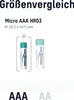 1x3 Ansmann maxE NiMH baterie Micro AAA 800 mAh DECT PHONE Náhled obrázku produktu 7