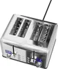 KitchenBrothers Toaster - Toaster - 6 Bräunungsstufen - 4 Produktbild-Vorschau 5
