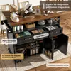 OKWISH Îlot de Cuisine Mobile - Desserte de Cuisine avec Voir les images du produit 5