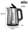 Braun PurShine WK102AI-WK1500BK, 1,7 l, 2200 W, Czarny, Podgląd zdjęcia produktu 21