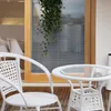 Kondela Jenar 1+2 künstliches Rattan-Gartenset - weiß Produktbild-Vorschau 3