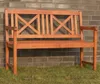 Gartenbank Adriano, Sitzbank, 2-Sitzer Produktbild-Vorschau 1