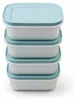 TUPPERWARE Gefrier-Behälter 450ml pastellblau-weiß (4) Produktbild-Vorschau 2