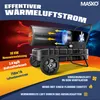MASKO® Heizkanone 30kW Diesel Bautrockner Bauheizer Produktbild-Vorschau 7