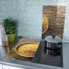 Spritzschutz Herdabdeckplatte Schneidebrett aus Glas Curry Produktbild-Vorschau 3