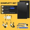 Balkonkraftwerk 1000W Solaranlage mit Wand/Gartenhaus Produktbild-Vorschau 2