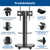 RFIVER Rollbar TV Rollwagen Fernsehständer für 27-70 Zoll Produktbild-Vorschau 5
