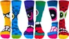 3 paires de chaussettes design anti-stress pour hommes Voir les images du produit 1