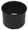 Raik Basic Doppelwandfutter 150mm schwarz für Rauchrohr / Produktbild-Vorschau 1
