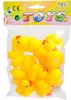 paperelle da bagno giallo 12 pezzi 3 cm Anteprima dell’immagine prodotto 5