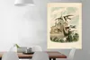 MuchoWow® Poster Antiker Vogeldruck Schwalben 90x120 cm - Produktbild-Vorschau 2