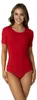 Alkato Damen Kurzarm Body Baumwolle Bodysuit mit Produktbild-Vorschau 1