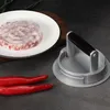 Burgerpresse, 14 cm Aluguss Round Burger Pattie Presse, Produktbild-Vorschau 5