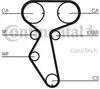 Contitech Zahnriemensatz  Ct887K1 Produktbild-Vorschau 1