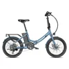 A studio shot of a blue electric bicycle against a white background. Náhľad obrázku produktu