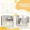 PawHut Hunde Absperrgitter Schutzgitter Türschutzgitter Produktbild-Vorschau 8
