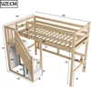 Flieks Etagenbett 90x200cm mit Rausfallschutz, Hochbett mit Produktbild-Vorschau 7