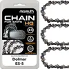 3x Sägekette Kettensäge 35cm 1,1mm 3/8" 52 TG für Dolmar Produktbild-Vorschau 1