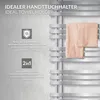 LuxeBath Designové koupelnové otopné těleso, 500x1200 mm, Náhled obrázku produktu 6
