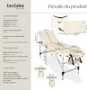 Table de massage 3 zones avec rembourrage de 5cm et châssis Voir les images du produit 6