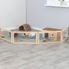 TRIXIE Indoor Freilaufgehege - 4 Elemente à 60 × 30 cm Produktbild-Vorschau 1