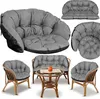 Set di cuscini da giardino per panchina 122x40 cm + 190x40 Anteprima dell’immagine prodotto 1