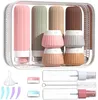 18-teiliges Reise-Flaschen Set – 90ml Silikon Produktbild-Vorschau 1
