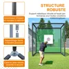 GIHAUVIA Sport Golfkäfig Zielnetz 3x3x3 M Grün One Size Produktbild-Vorschau 9