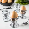 Kela Eierbecher Globul Metall verchromt 4tlg 6cm 5cmØ, Produktbild-Vorschau 4