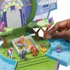 A close-up shot of a My Little Pony playset with several pony figures. Produktbild-Vorschau