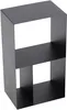 Rack à bûches CASO en acier noir avec rangement 45x30x80 cm Voir les images du produit 11
