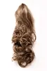 WIG ME UP Haarteil Zopf Lang Braun Blond Gesträhnt Produktbild-Vorschau 3