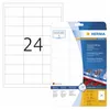 Etiketten strapazierfähig A4 weiß 66x33,8 mm extrem stark Produktbild-Vorschau 1