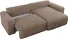 MKS MEBLE Cord Sofa L-Form, Ecksofa mit Schlaffunktion, Produktbild-Vorschau 4