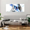 Bilder auf glas - Hund Regenschirm Regen Wetter - 120x50cm Produktbild-Vorschau 6
