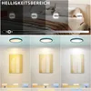 ZMH Deckenlampe LED Deckenleuchte Flach Schlafzimmerlampe Produktbild-Vorschau 4