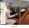 Lavea® Spannbettlaken 90x200cm - 100x200cm, Maya, 100% Produktbild-Vorschau 13