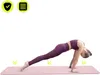 HyperMotion Yogamatte NBR 183x61x0,8 cm Pink – Fitnessmatte Produktbild-Vorschau 3