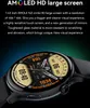 Close-up of a smartwatch with a detailed watch face displaying time, date, steps, and calories. Náhled obrázku produktu