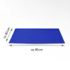 Tapis de bain Chenille 60x90cm Bleu Voir les images du produit 2