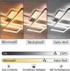 ZMH Lampa sufitowa LED Nowoczesna lampa sufitowa Duża biała Podgląd zdjęcia produktu 6