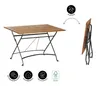Dehner Klapptisch Balkontisch Tegernsee, ca. 120 x 80 x 74 Produktbild-Vorschau 3